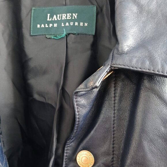 Vintage Ralph Lauren Genuine Leather Jacket - Picture 3 of 11